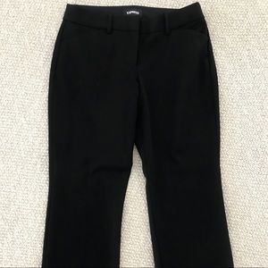 Express Barely Boot Low Rise Editor Slacks